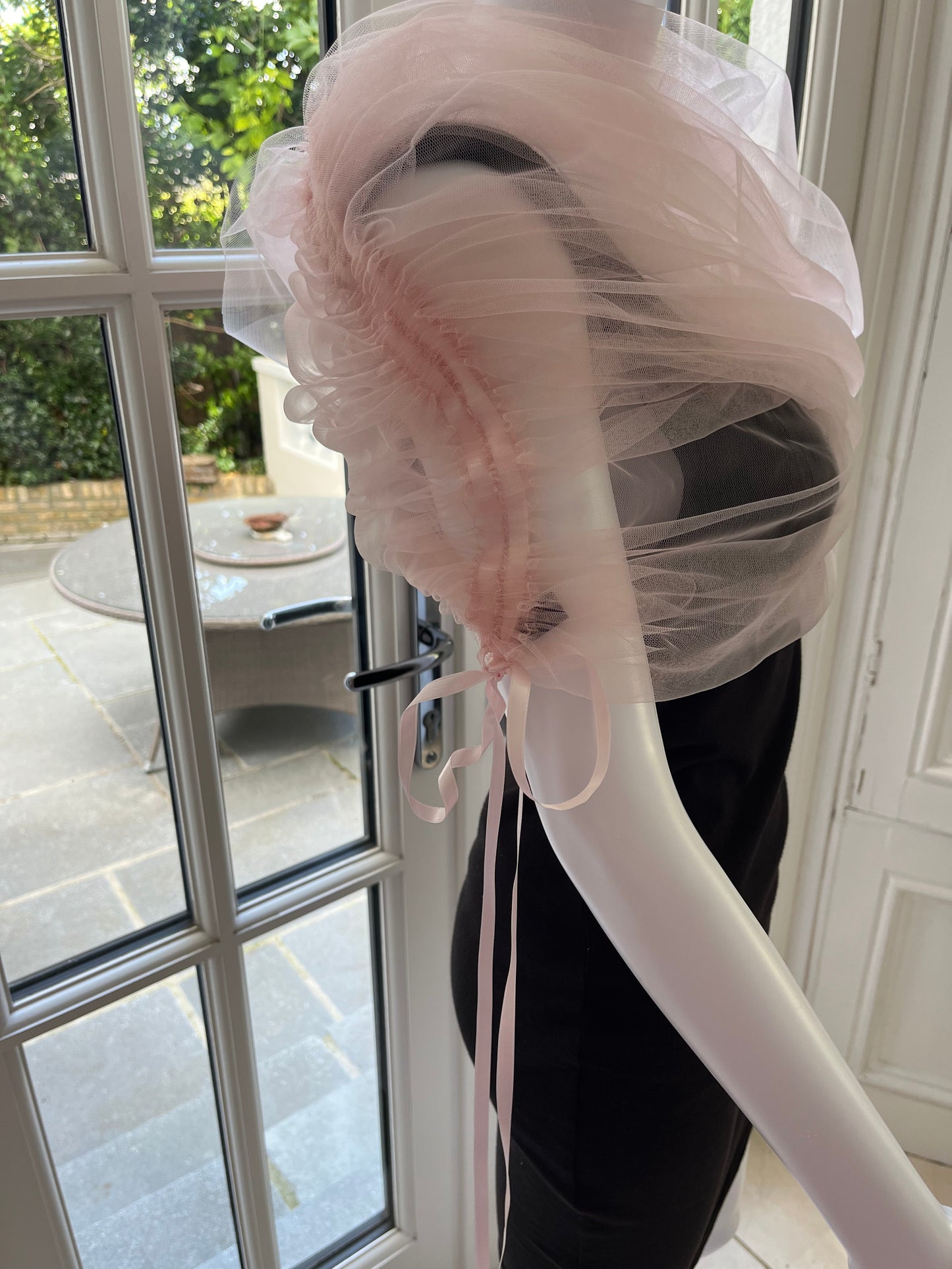 Wrap tulle pale pink